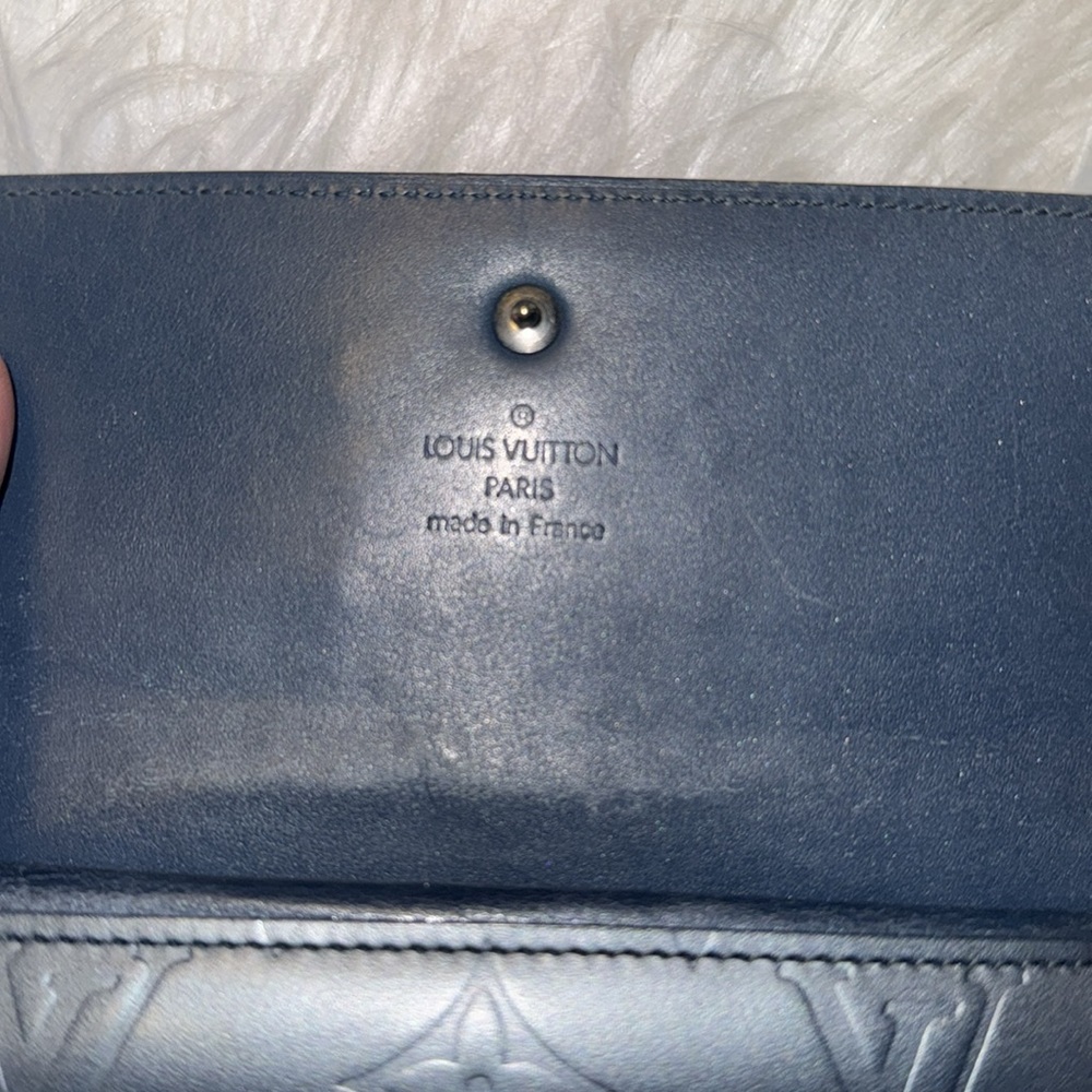 Louis Vuitton Grey Monogram Vernis Mat International, Grey wallet GUC - Picture 14 of 14